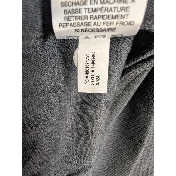 Travis Mathew Cardigan Sweater Mens Small Black Pristine Shore Button Front NWT - Picture 6 of 6